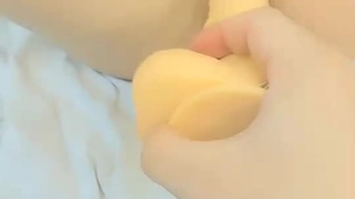草剃京朝霞获取与振动传播的激烈自慰的腿
